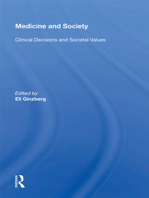 cover image of Medicine and Society